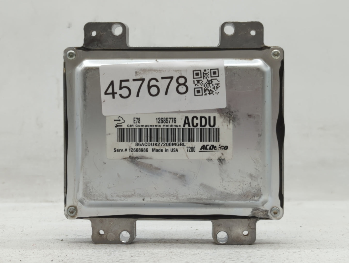 2017-2021 Buick Encore PCM Engine Control Computer ECU ECM PCU OEM P/N:12695536 12668986 Fits Fits 2017 2018 2019 2020 2021 