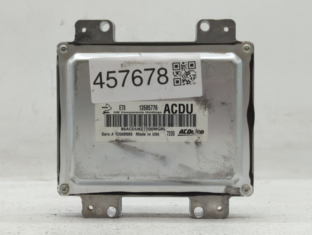 2017-2021 Buick Encore PCM Engine Control Computer ECU ECM PCU OEM P/N:12695536 12668986, 12679097 Fits 2017 2018 2019 2020 