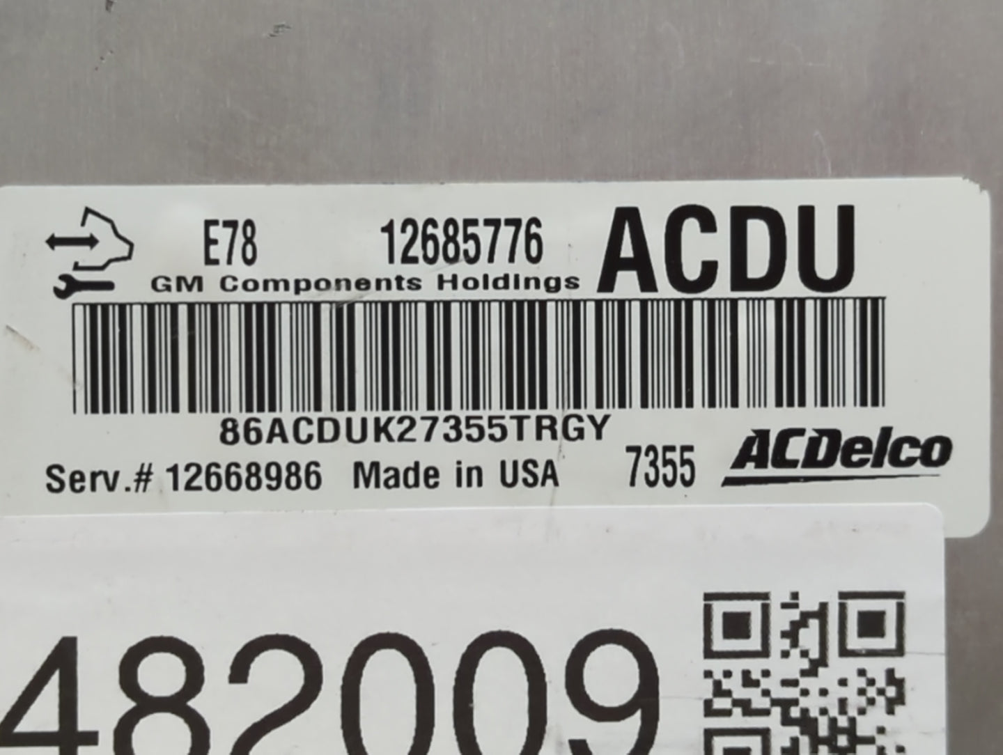 2017-2021 Buick Encore PCM Engine Control Computer ECU ECM PCU OEM P/N:12668986 12677671 Fits Fits 2017 2018 2019 2020 2021 