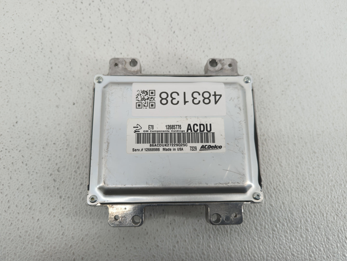 2017-2021 Buick Encore PCM Engine Control Computer ECU ECM PCU OEM P/N:12668986 12677671 Fits Fits 2017 2018 2019 2020 2021 