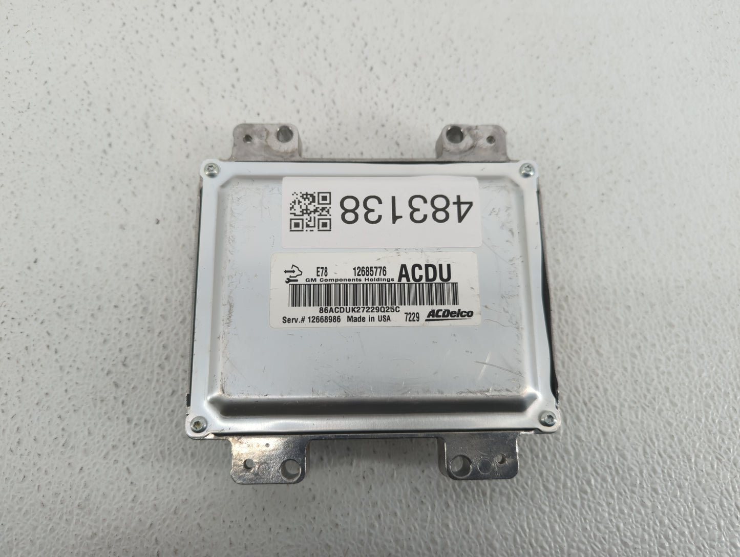 2017-2021 Buick Encore PCM Engine Control Computer ECU ECM PCU OEM P/N:12668986 12677671 Fits Fits 2017 2018 2019 2020 2021 