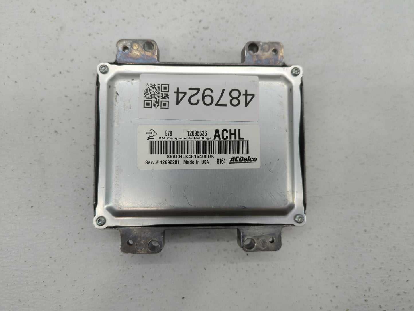 2017-2021 Buick Encore PCM Engine Control Computer ECU ECM PCU OEM P/N:12695536 12685776 Fits Fits 2017 2018 2019 2020 2021 