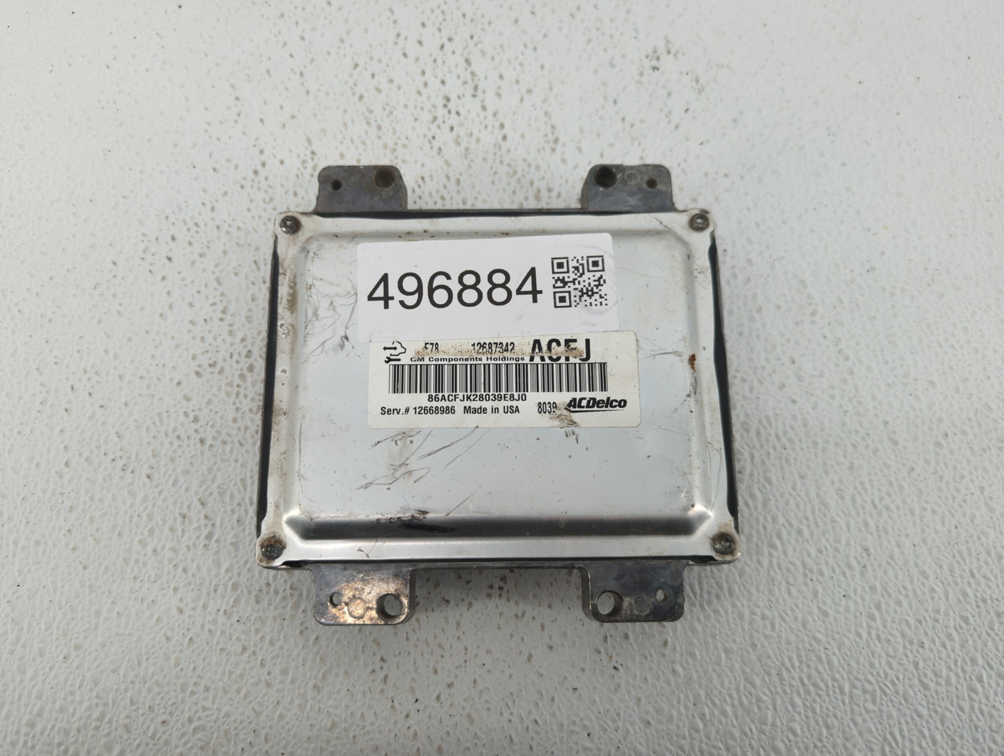 2017-2021 Buick Encore PCM Engine Control Computer ECU ECM PCU OEM P/N:12687342 12695536 Fits Fits 2017 2018 2019 2020 2021 