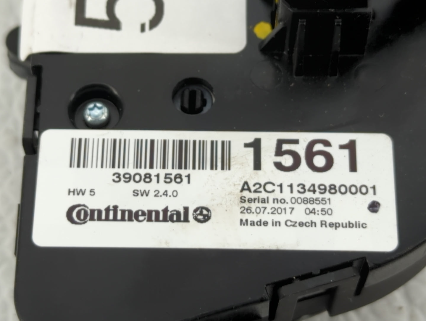 2017-2021 Buick Encore Climate Control Module Temperature AC/Heater Replacement P/N:39081561 Fits Fits 2017 2018 2019 2020 2