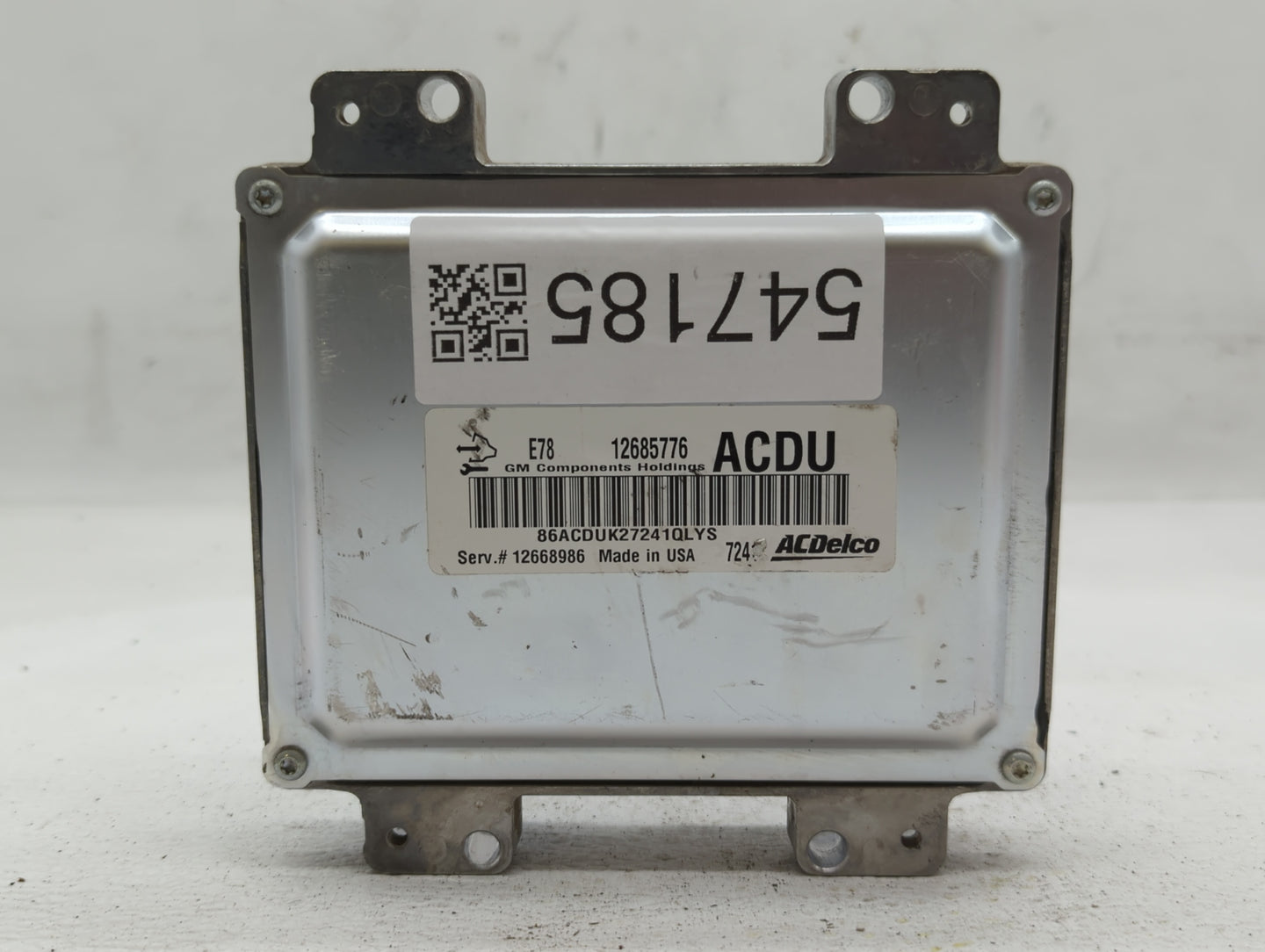 2017-2021 Buick Encore PCM Engine Control Computer ECU ECM PCU OEM P/N:12685776 Fits Fits 2017 2018 2019 2020 2021 OEM Used 