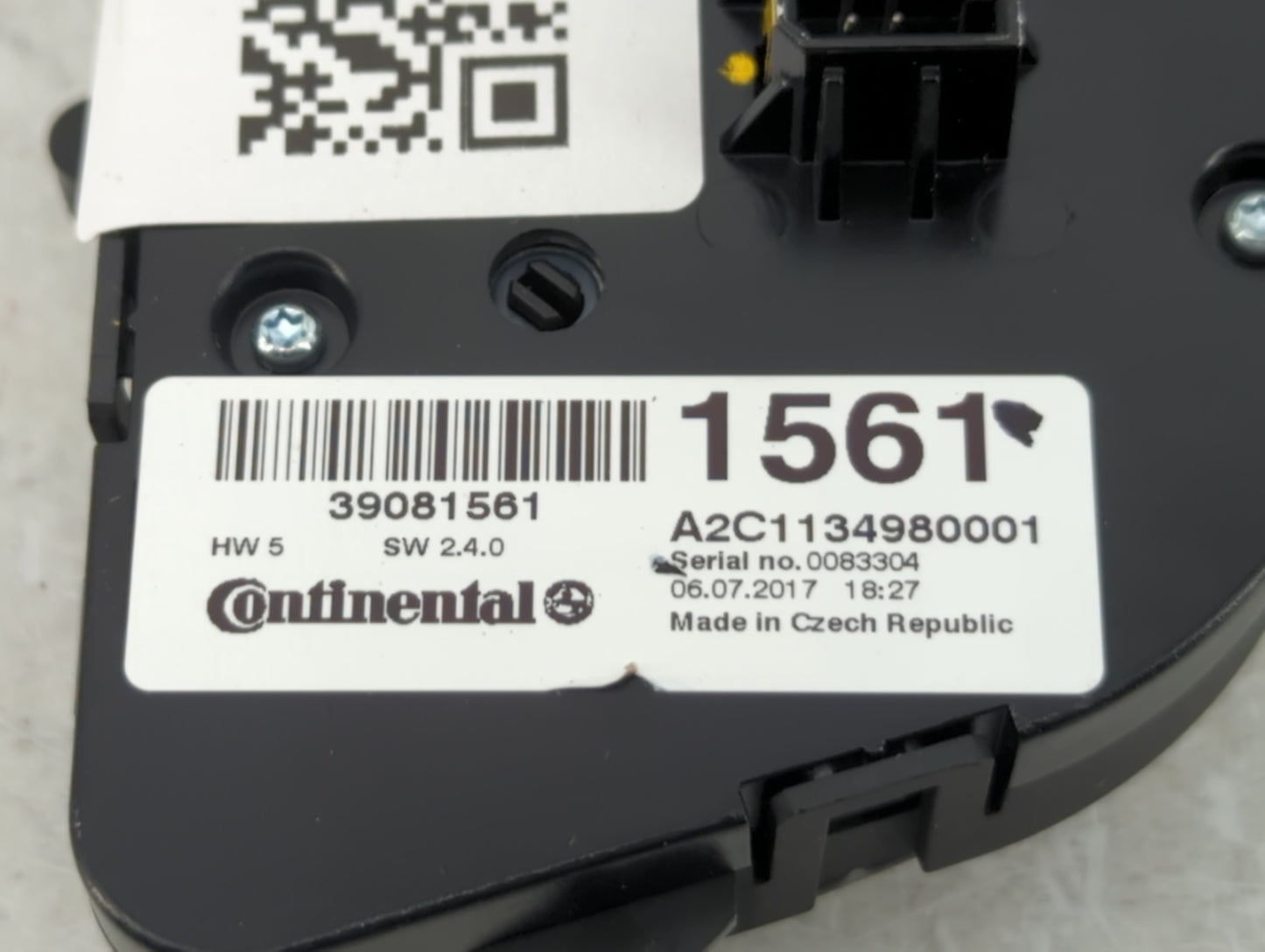 2017-2021 Buick Encore Climate Control Module Temperature AC/Heater Replacement P/N:39081561 Fits Fits 2017 2018 2019 2020 2