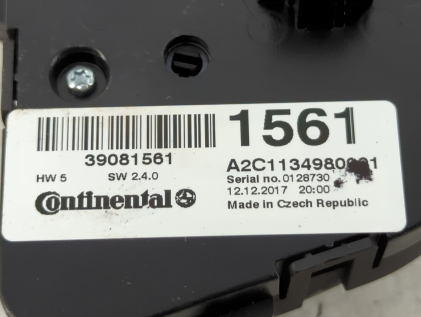 2017-2021 Buick Encore Climate Control Module Temperature AC/Heater Replacement P/N:1561 39081561 Fits OEM Used Auto Parts -
