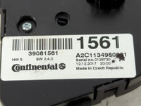 2017-2021 Buick Encore Climate Control Module Temperature AC/Heater Replacement P/N:1561 39081561 Fits OEM Used Auto Parts -