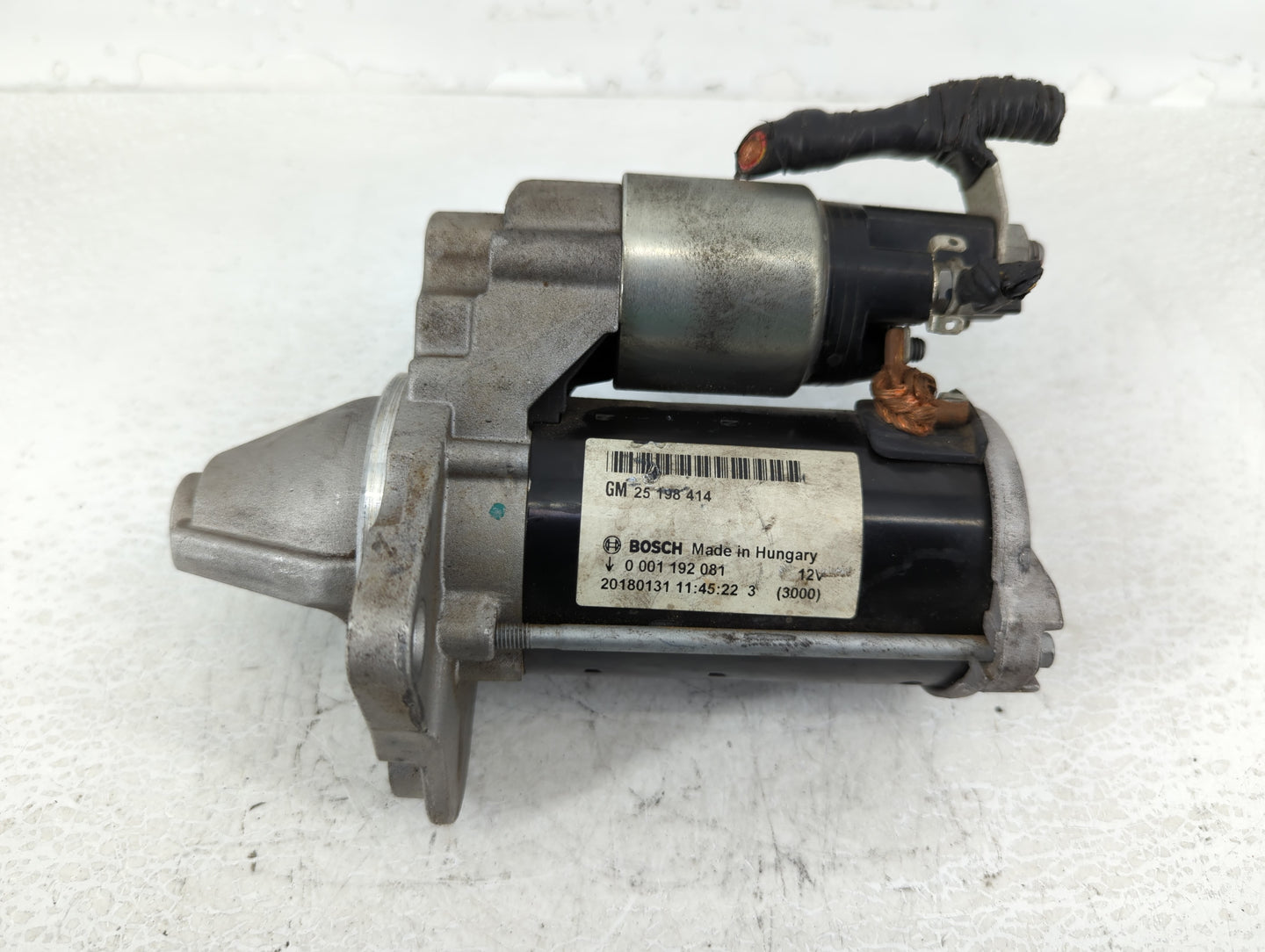 2014-2021 Buick Encore Car Starter Motor Solenoid OEM P/N:0 001 192 087 25 198 414 Fits OEM Used Auto Parts - Oemusedautopar