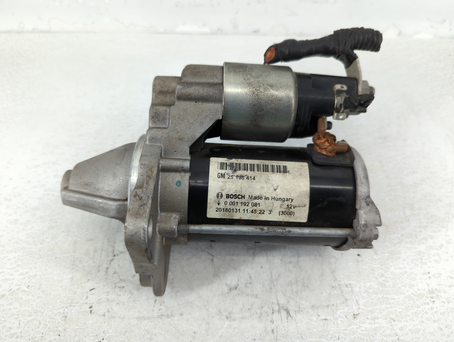2014-2021 Buick Encore Car Starter Motor Solenoid OEM P/N:0 001 192 087 25 198 414 Fits OEM Used Auto Parts - Oemusedautopar