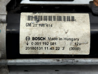 2014-2021 Buick Encore Car Starter Motor Solenoid OEM P/N:0 001 192 087 25 198 414 Fits OEM Used Auto Parts - Oemusedautopar