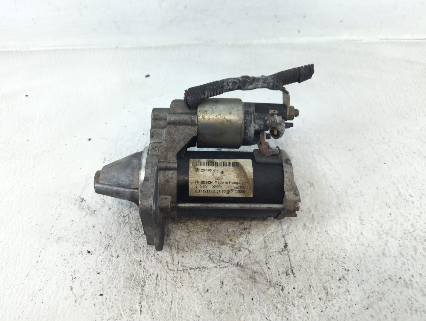 2014-2021 Buick Encore Car Starter Motor Solenoid OEM P/N:0 001 192 081 25 198 414 Fits OEM Used Auto Parts - Oemusedautopar