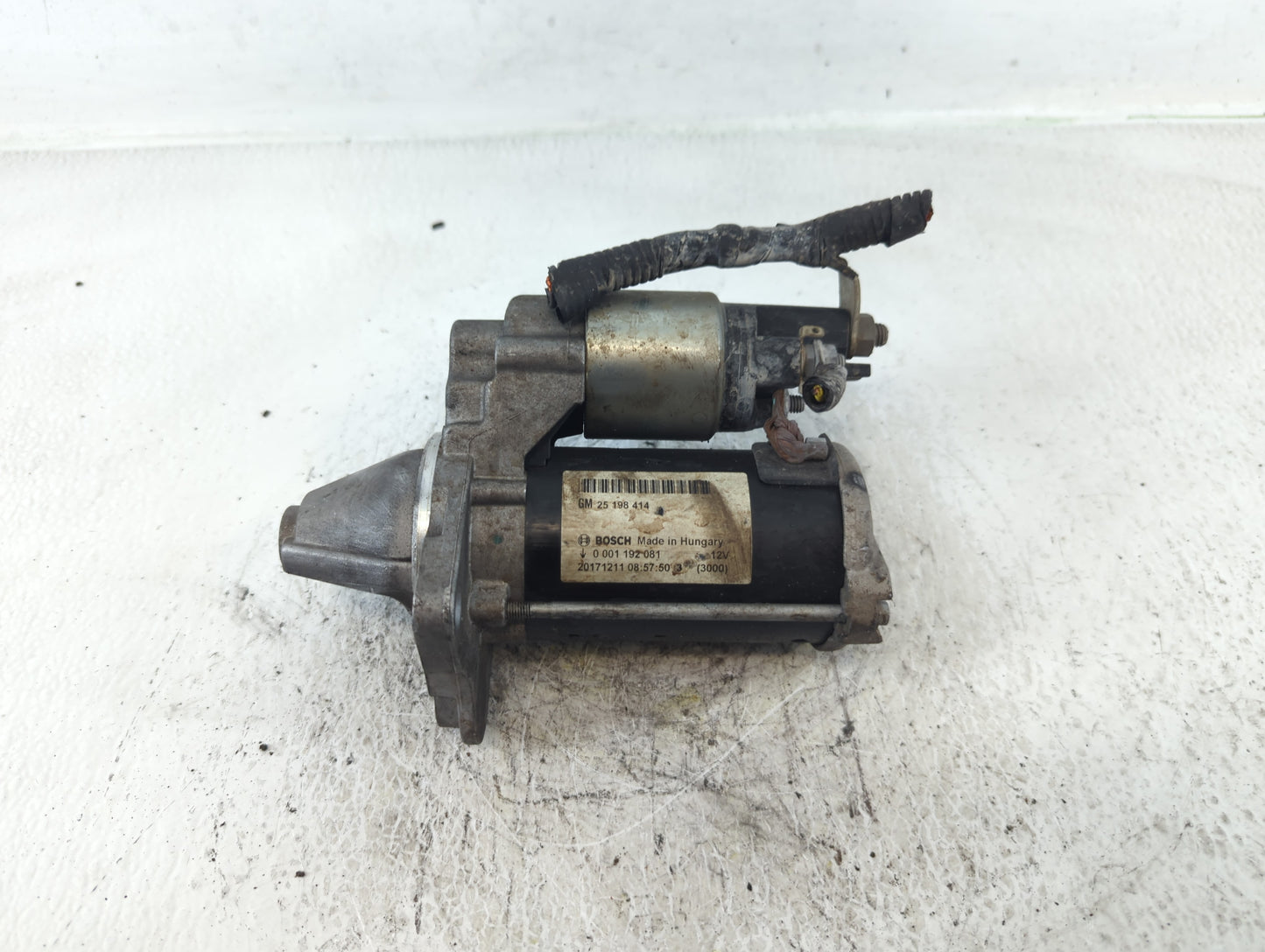 2014-2021 Buick Encore Car Starter Motor Solenoid OEM P/N:0 001 192 081 25 198 414 Fits OEM Used Auto Parts - Oemusedautopar