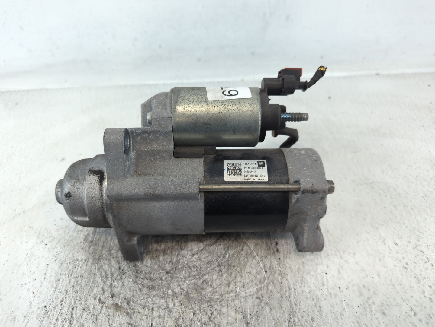 2017-2019 Buick Encore Car Starter Motor Solenoid OEM P/N:12680615 Fits Fits 2017 2018 2019 2020 2021 2022 OEM Used Auto Par