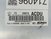 2017-2021 Buick Encore PCM Engine Control Computer ECU ECM PCU OEM P/N:12668986 12685776 Fits Fits 2017 2018 2019 2020 2021 