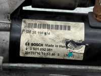 2014-2021 Buick Encore Car Starter Motor Solenoid OEM P/N:0 001 192 081 25 198 414 Fits OEM Used Auto Parts - Oemusedautopar