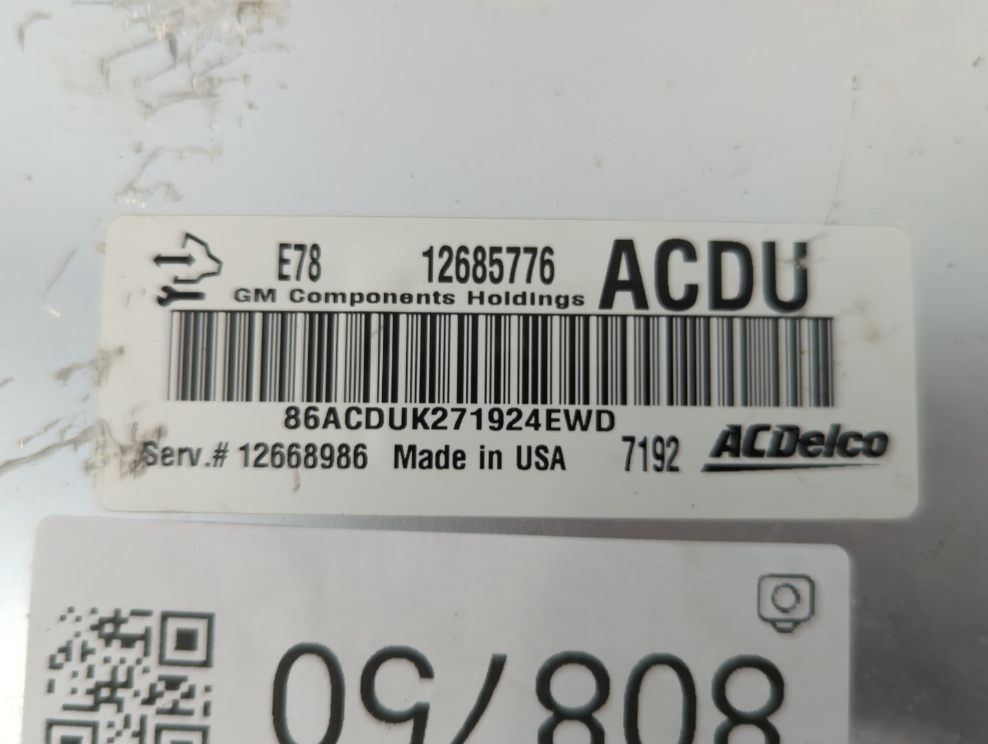 2017-2021 Buick Encore PCM Engine Control Computer ECU ECM PCU OEM P/N:12685776 Fits Fits 2017 2018 2019 2020 2021 OEM Used 