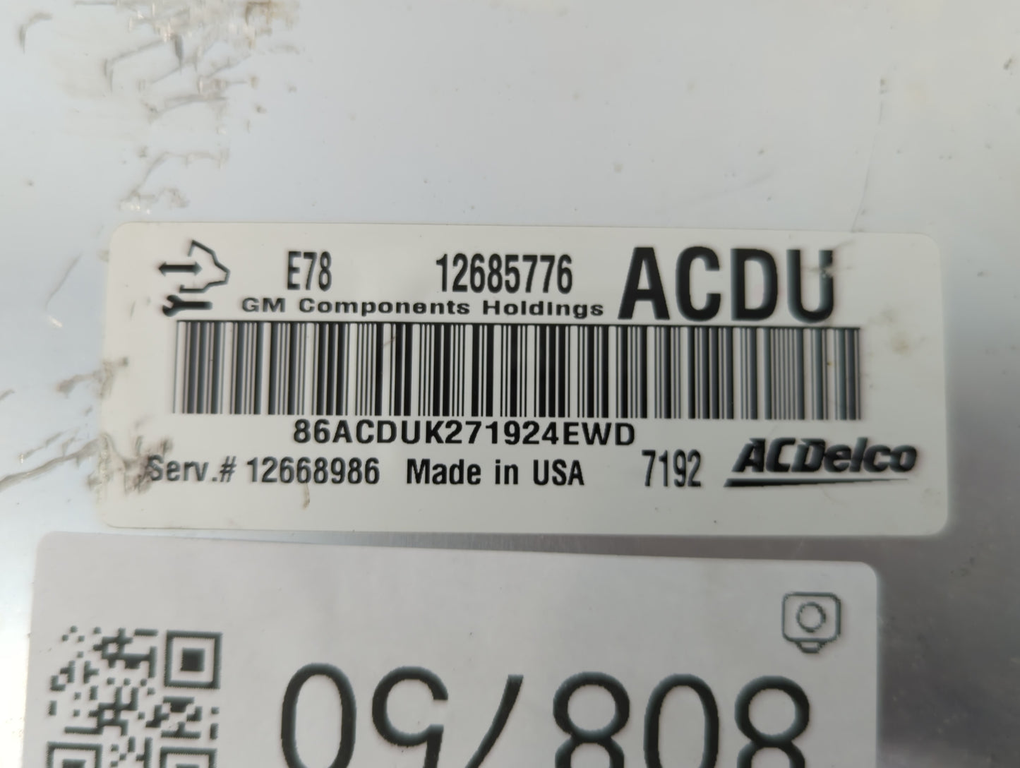 2017-2021 Buick Encore PCM Engine Control Computer ECU ECM PCU OEM P/N:12685776 Fits Fits 2017 2018 2019 2020 2021 OEM Used 