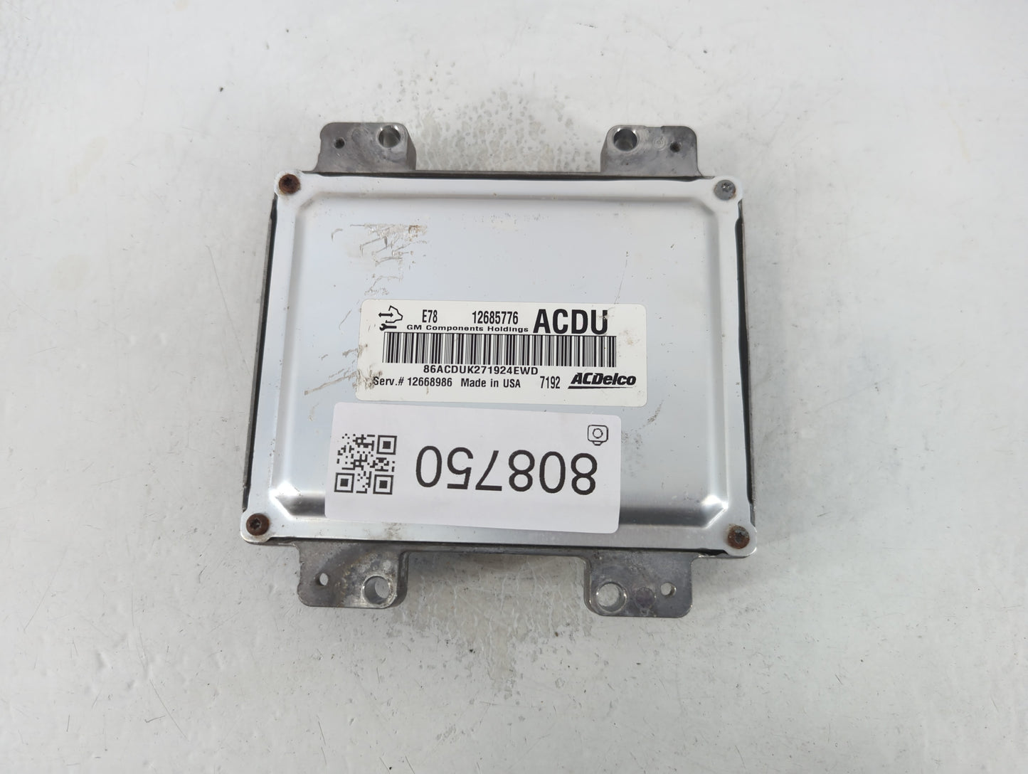 2017-2021 Buick Encore PCM Engine Control Computer ECU ECM PCU OEM P/N:12685776 Fits Fits 2017 2018 2019 2020 2021 OEM Used 
