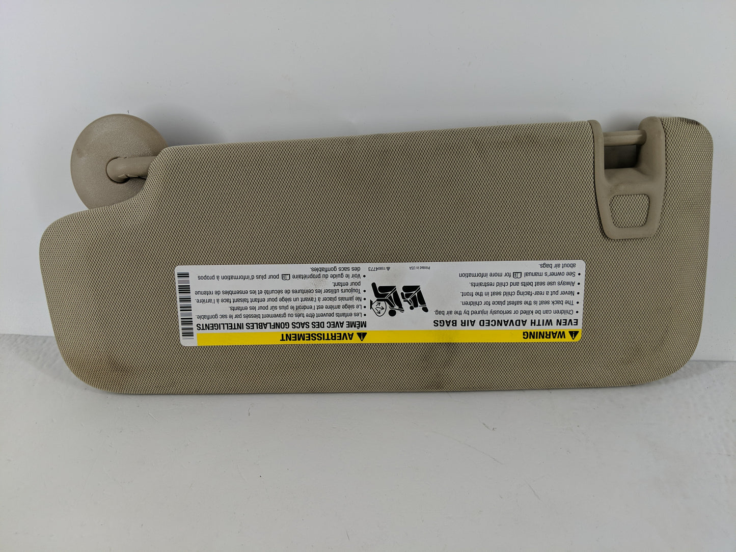 2016-2020 Buick Envision Sun Visor Shade Replacement Passenger Right Mirror Fits Fits 2016 2017 2018 2019 2020 OEM Used Auto