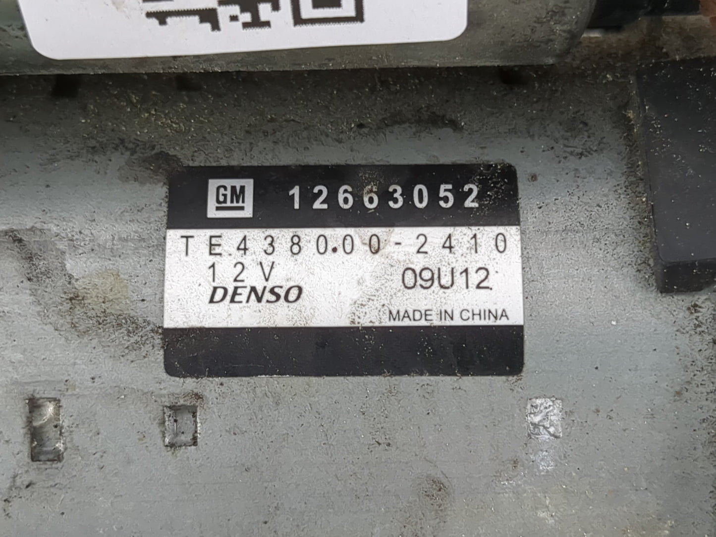 2016-2020 Buick Envision Car Starter Motor Solenoid OEM P/N:438000-2652 56029780AD Fits Fits 2015 2016 2017 2018 2019 2020 2