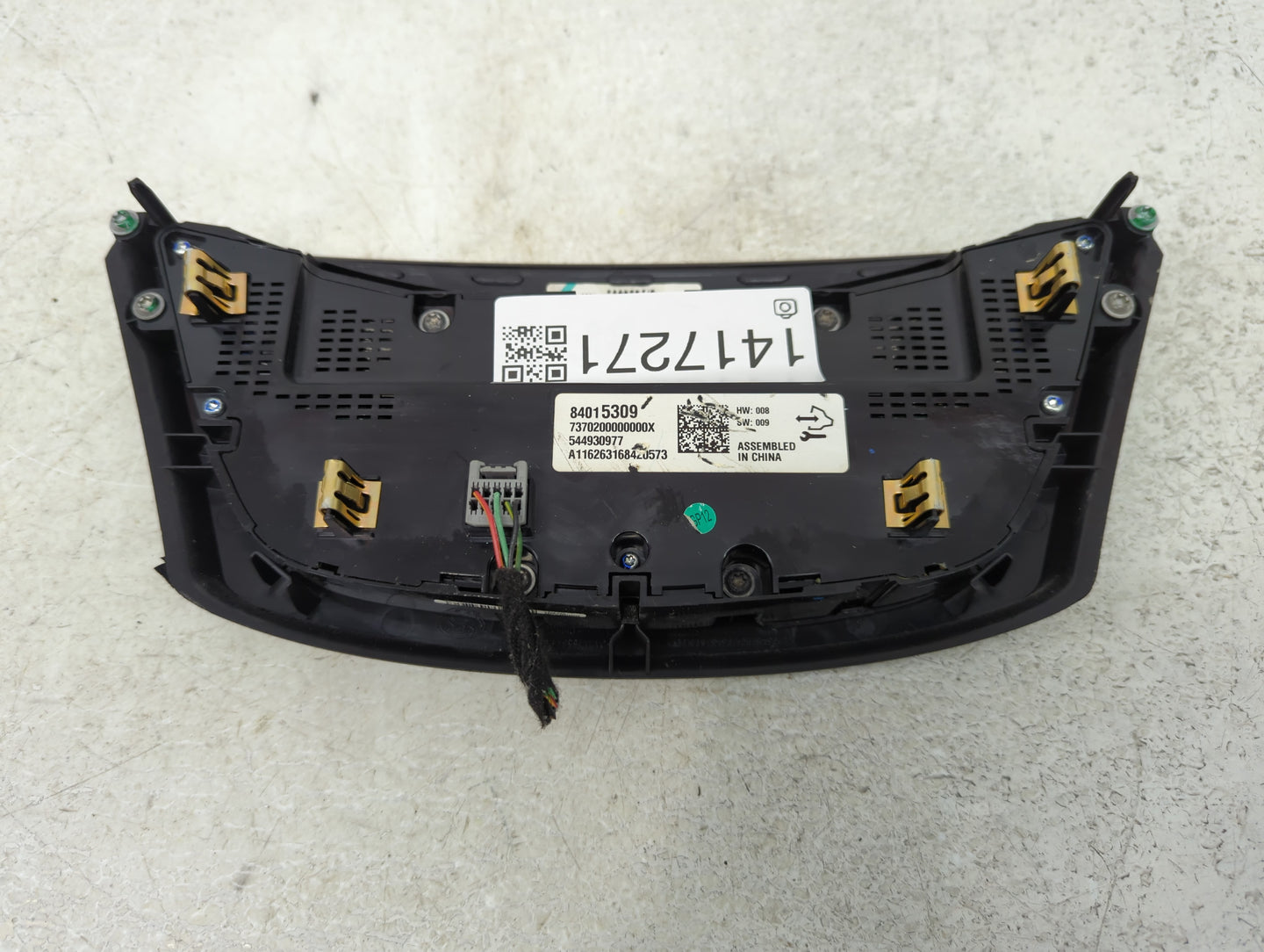 2016-2020 Buick Envision Climate Control Module Temperature AC/Heater Replacement P/N:84015309 Fits Fits 2016 2017 2018 2019