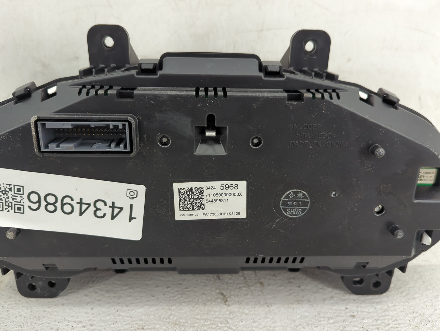2017-2018 Buick Envision Instrument Cluster Speedometer Gauges P/N:84245968 GM0039102, FA173050HB1K3126 Fits Fits 2017 2018 