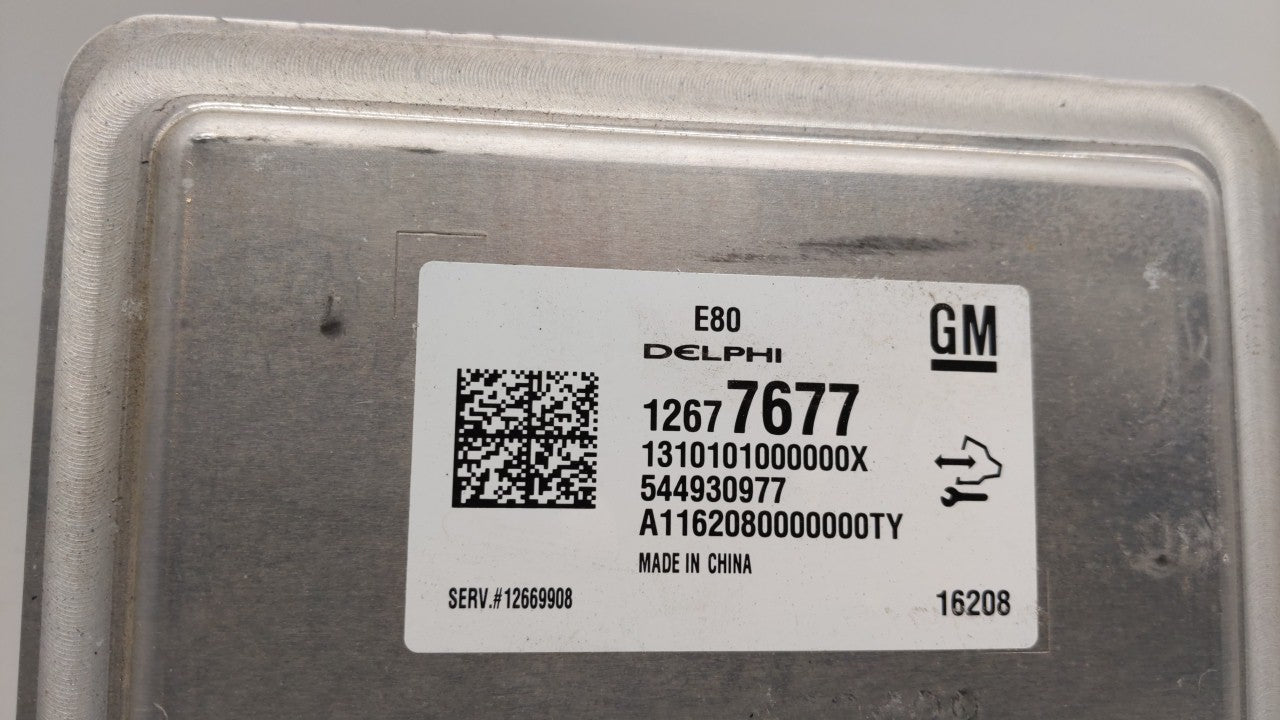 2017-2019 Buick Envision PCM Engine Control Computer ECU ECM PCU OEM P/N:12677677 12686384, 12680876 Fits Fits 2017 2018 201