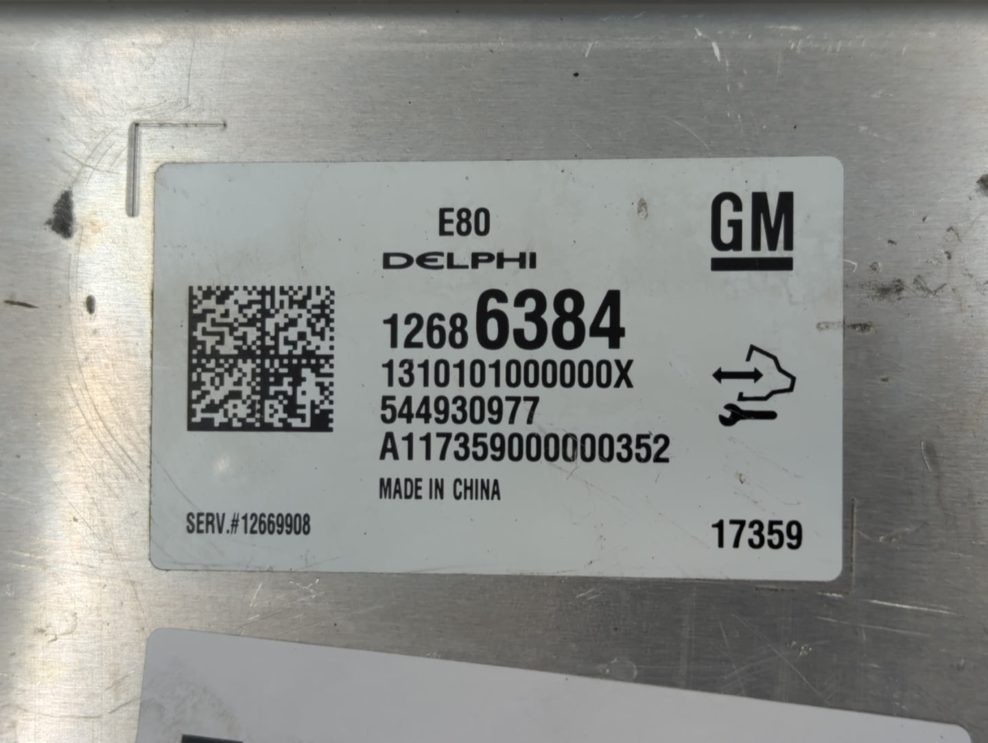 2017-2019 Buick Envision PCM Engine Control Computer ECU ECM PCU OEM P/N:12686384 Fits Fits 2017 2018 2019 2020 OEM Used Aut