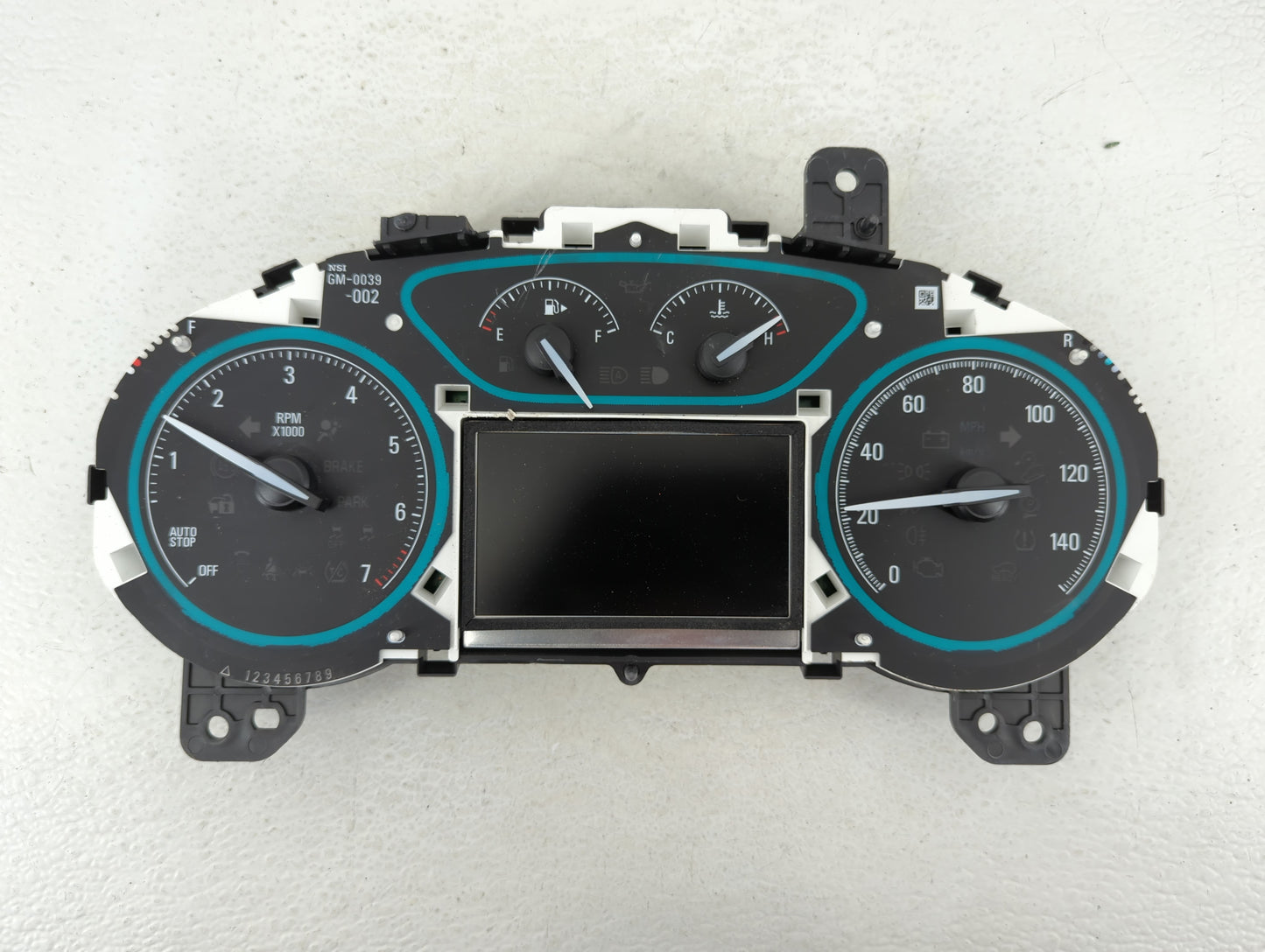 2017-2018 Buick Envision Instrument Cluster Speedometer Gauges P/N:544895311 84245968 Fits Fits 2017 2018 OEM Used Auto Part
