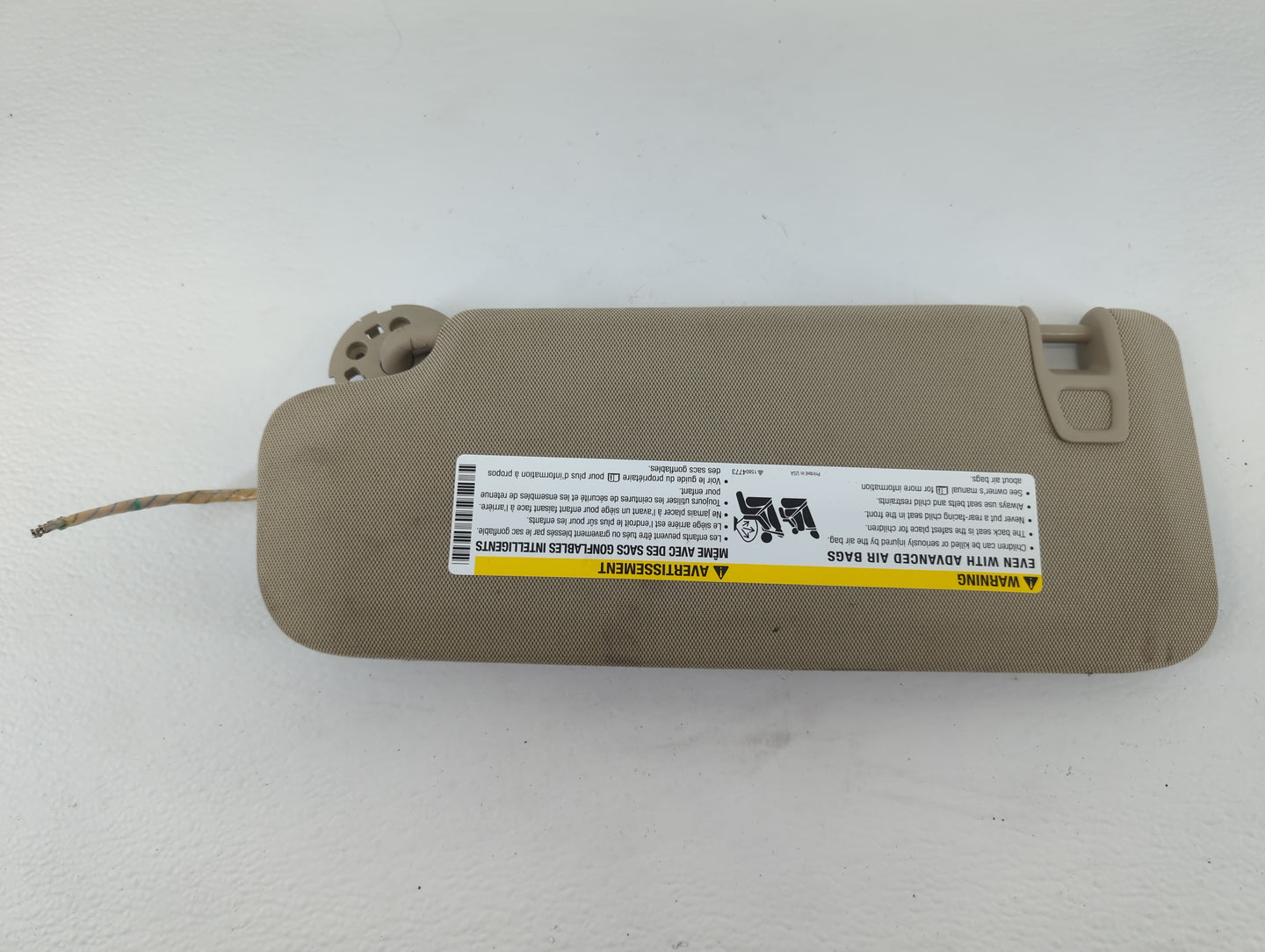 2016-2020 Buick Envision Sun Visor Shade Replacement Passenger Right Mirror Fits Fits 2016 2017 2018 2019 2020 OEM Used Auto