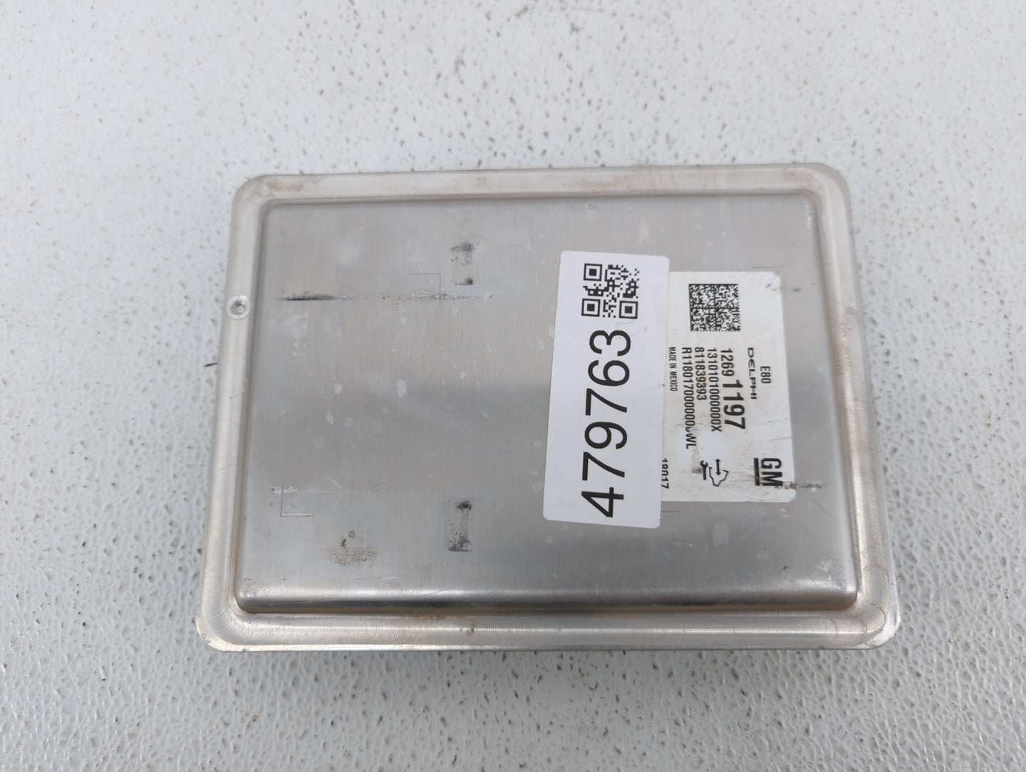 2018-2019 Buick Lacrosse PCM Engine Control Computer ECU ECM PCU OEM P/N:12691197 12677677 Fits Fits 2017 2018 2019 2020 202