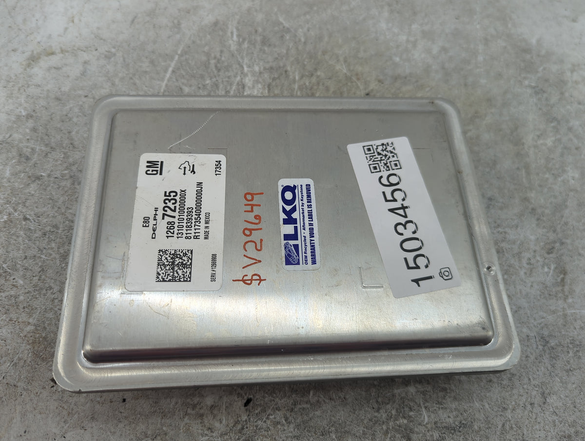 2018 Buick Regal PCM Engine Control Computer ECU ECM PCU OEM P/N:12687235 12669908 Fits 2017 2019 2020 2021 2022 OEM Used Au