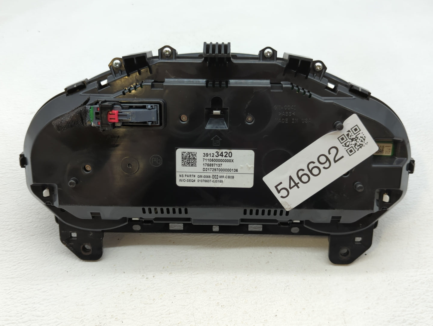 2018 Buick Regal Instrument Cluster Speedometer Gauges P/N:39123420 Fits OEM Used Auto Parts - Oemusedautoparts1.com