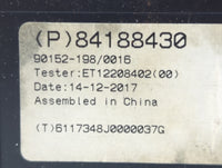 2018 Buick Regal Sportback Radio AM FM Cd Player Receiver Replacement P/N:84188430 Fits OEM Used Auto Parts - Oemusedautopar