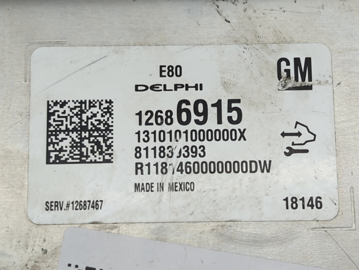 2017-2018 Cadillac Ats Engine Control Computer Ecu Pcm Ecm Pcu Oem - Oemusedautoparts1.com