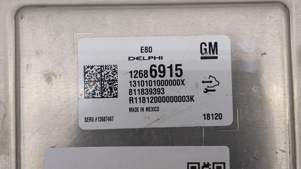 2017 Cadillac Ats PCM Engine Control Computer ECU ECM PCU OEM P/N:12687467 12696201, 12692038, 12676683 Fits Fits 2018 2019 