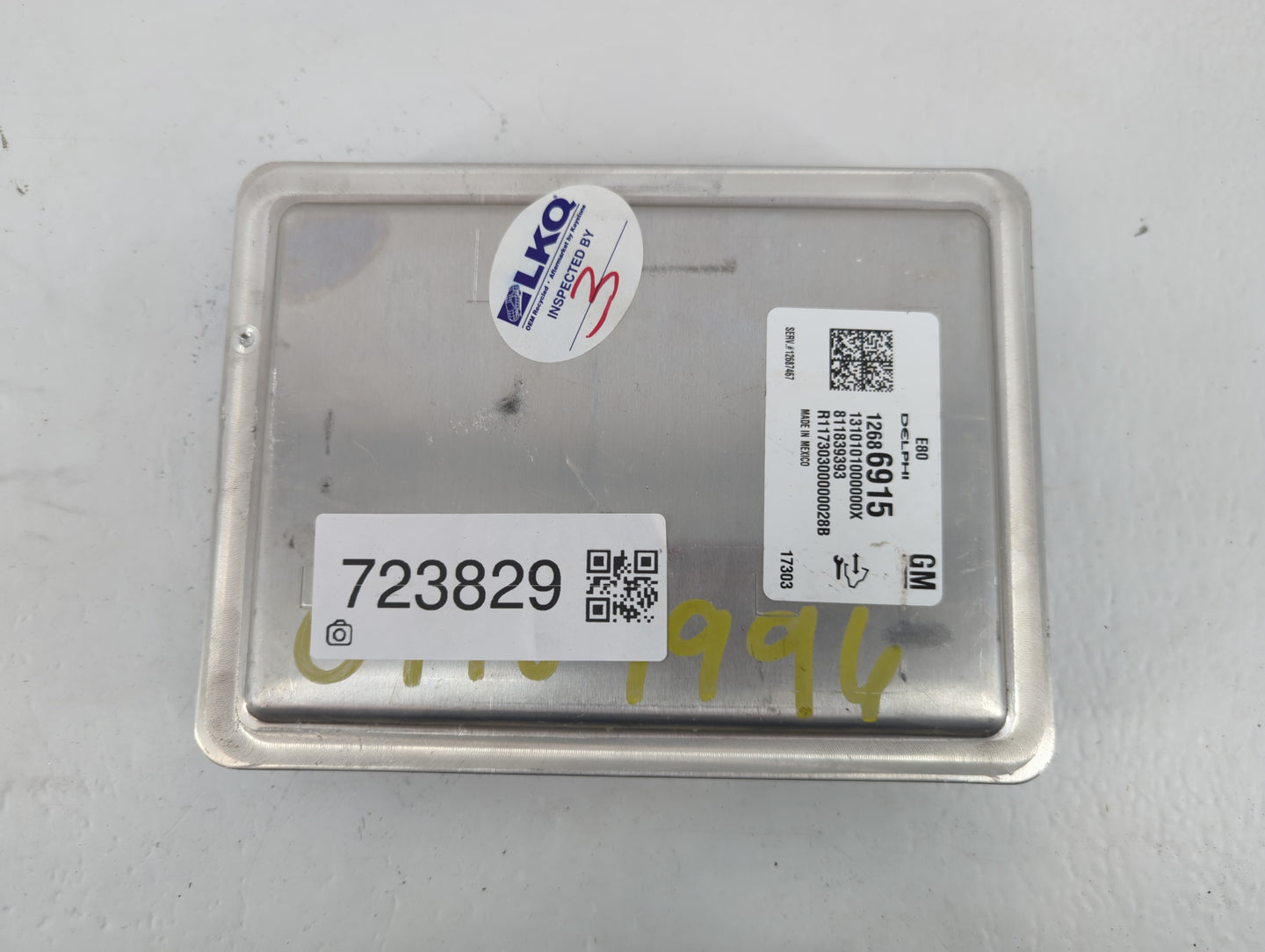 2017-2018 Cadillac Ats PCM Engine Control Computer ECU ECM PCU OEM P/N:12686915 Fits Fits 2017 2018 2019 2020 2021 2022 OEM 