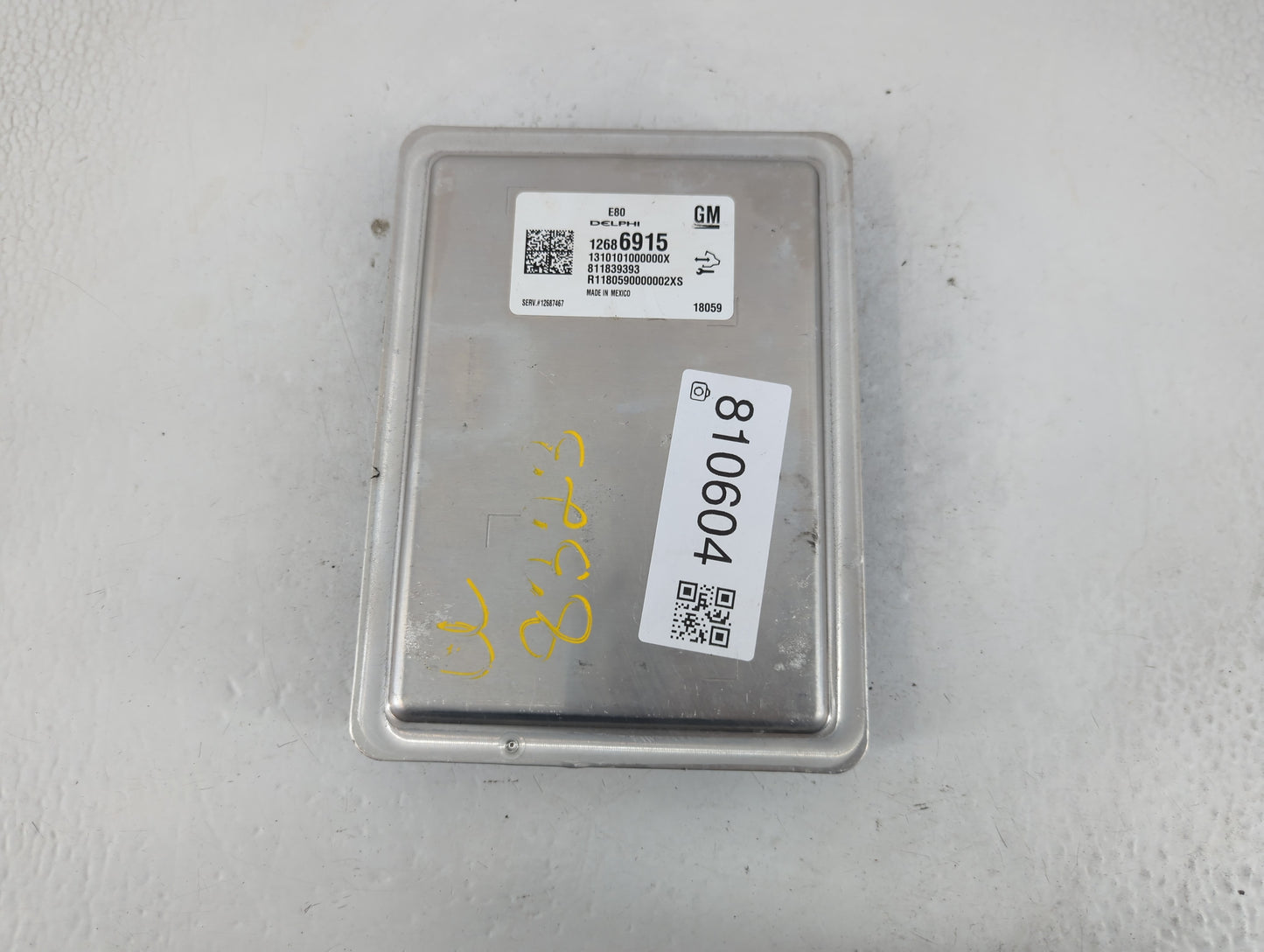 2017-2018 Cadillac Ats PCM Engine Control Computer ECU ECM PCU OEM P/N:12686915 Fits Fits 2017 2018 2019 2020 2021 2022 OEM 