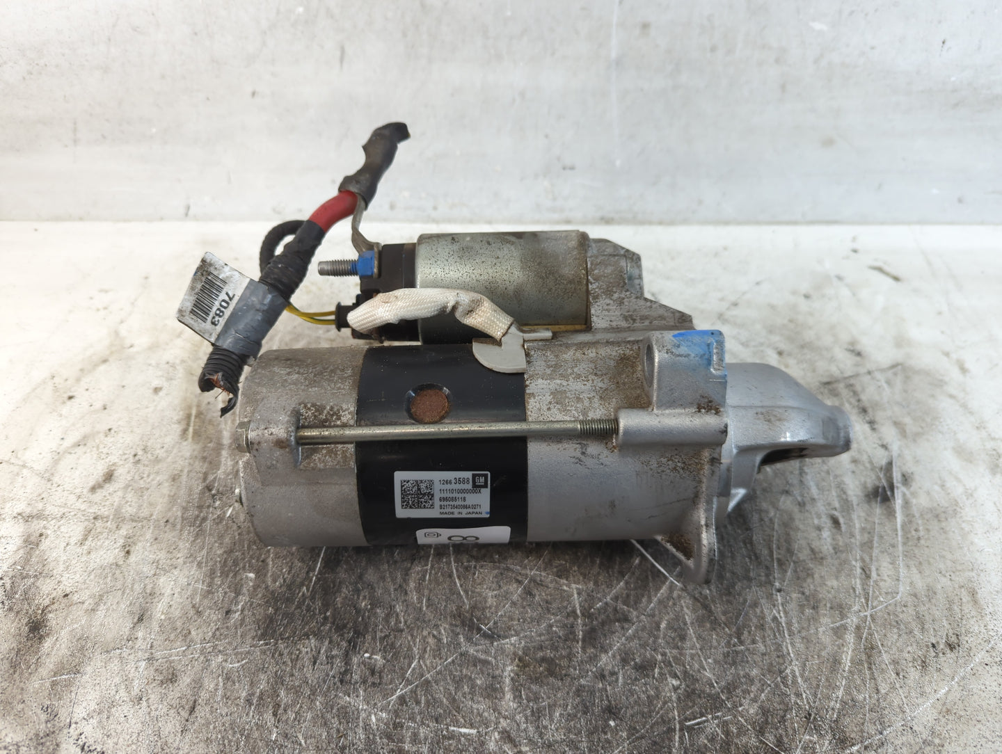 2016-2018 Cadillac Ats Car Starter Motor Solenoid OEM P/N:12663588 Fits Fits 2016 2017 2018 2019 OEM Used Auto Parts - Oemus