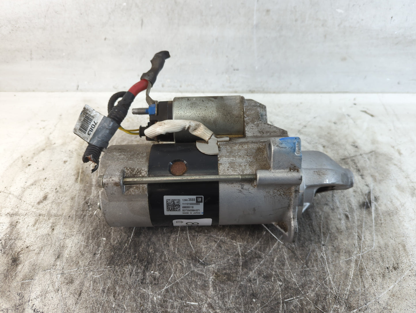 2016-2018 Cadillac Ats Car Starter Motor Solenoid OEM P/N:12663588 Fits Fits 2016 2017 2018 2019 OEM Used Auto Parts - Oemus