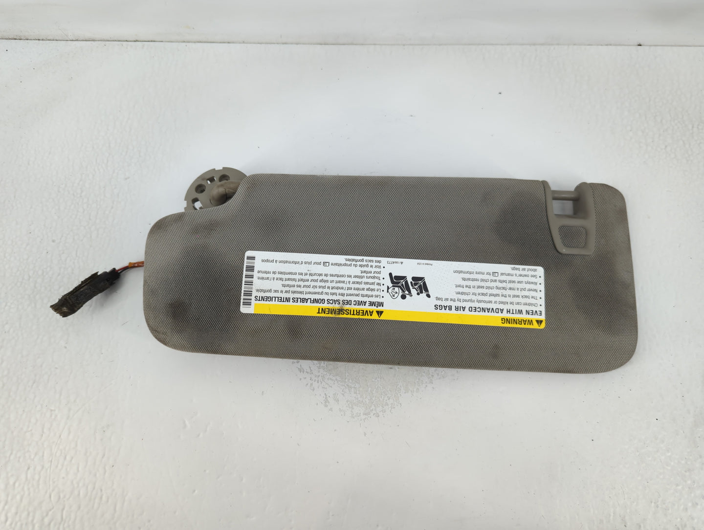 2014-2019 Cadillac Cts Sun Visor Shade Replacement Passenger Right Mirror Fits Fits 2014 2015 2016 2017 2018 2019 OEM Used A