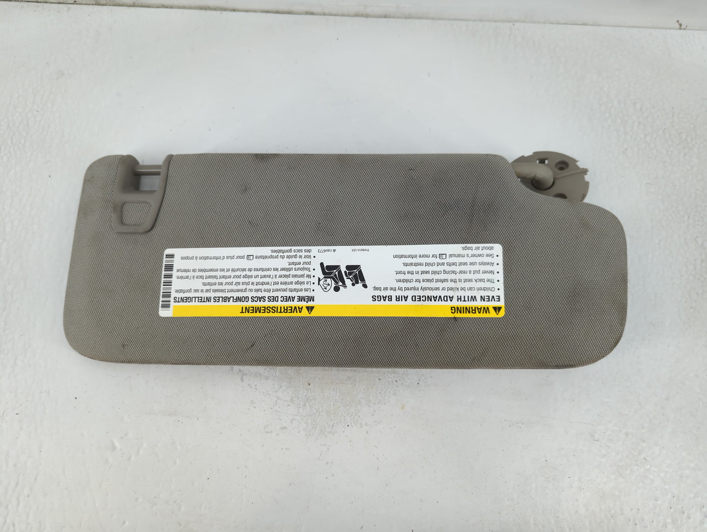 2014-2019 Cadillac Cts Sun Visor Shade Replacement Driver Left Mirror Fits Fits 2014 2015 2016 2017 2018 2019 OEM Used Auto 