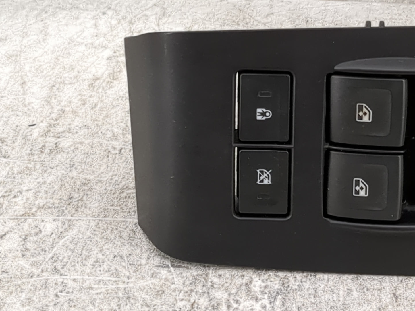 2015-2020 Cadillac Escalade Esv Master Power Window Switch Replacement Driver Side Left P/N:23488412 B066EA10 Fits OEM Used 