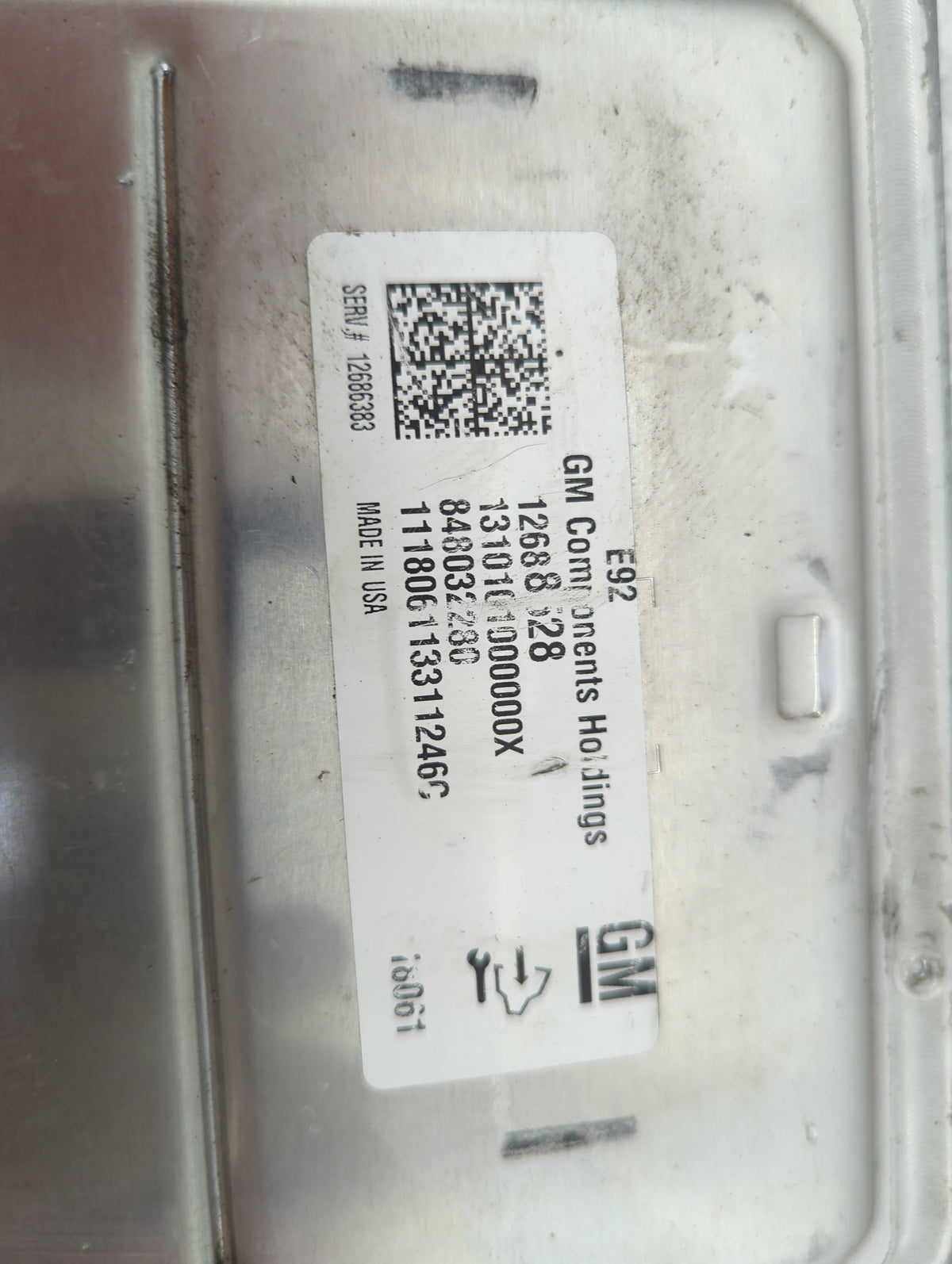 2018 Cadillac Escalade Esv PCM Engine Control Computer ECU ECM PCU OEM P/N:12688828 12688383 Fits 2019 OEM Used Auto Parts -