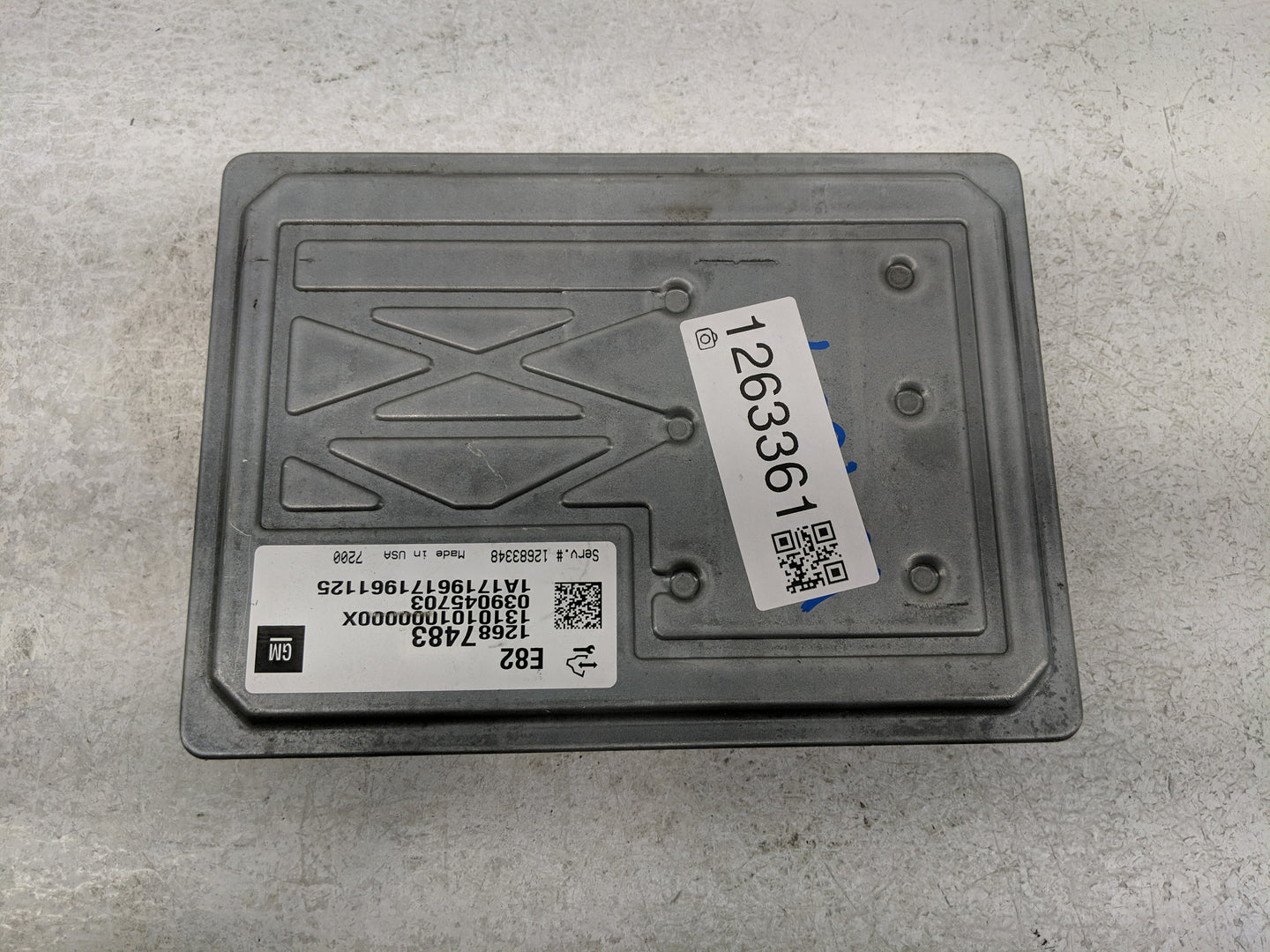 2017-2020 Cadillac Xt5 PCM Engine Control Computer ECU ECM PCU OEM P/N:039045703 12687483 Fits OEM Used Auto Parts - Oemused