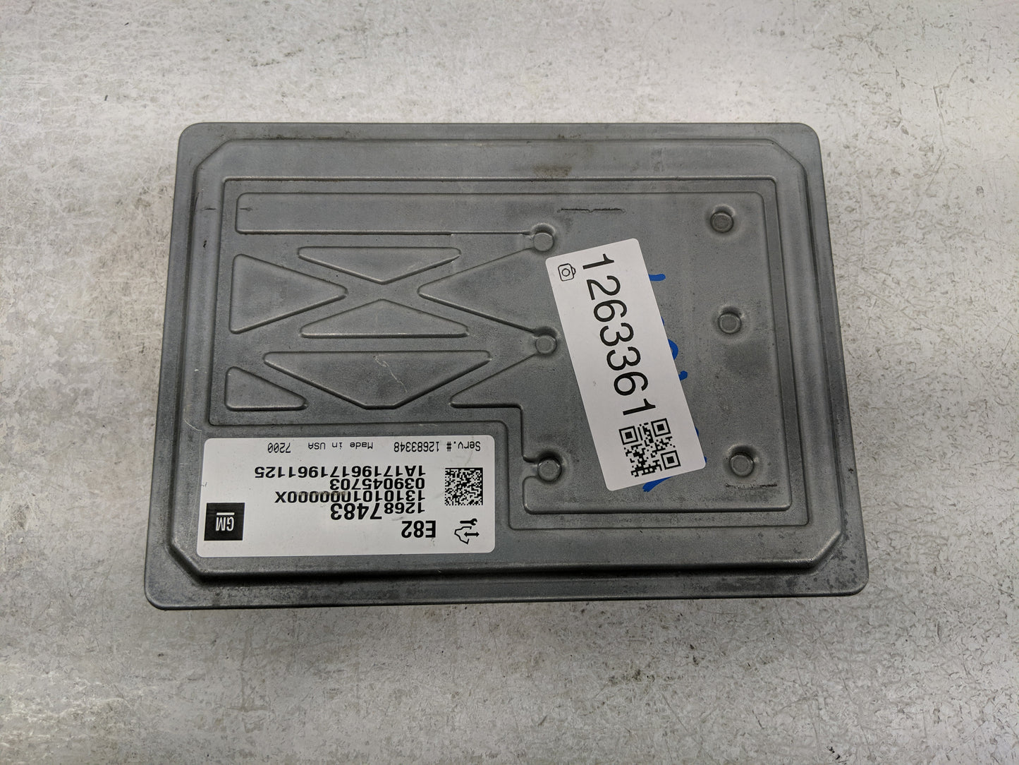 2017-2020 Cadillac Xt5 PCM Engine Control Computer ECU ECM PCU OEM P/N:039045703 12687483 Fits OEM Used Auto Parts - Oemused