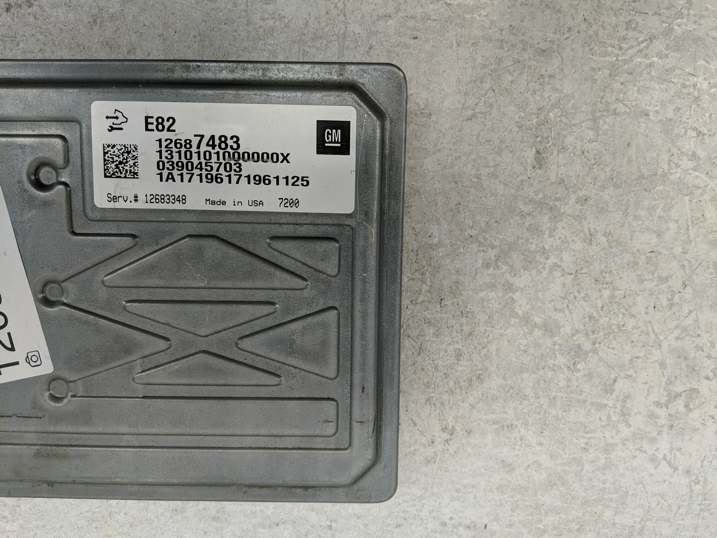 2017-2020 Cadillac Xt5 PCM Engine Control Computer ECU ECM PCU OEM P/N:039045703 12687483 Fits OEM Used Auto Parts - Oemused