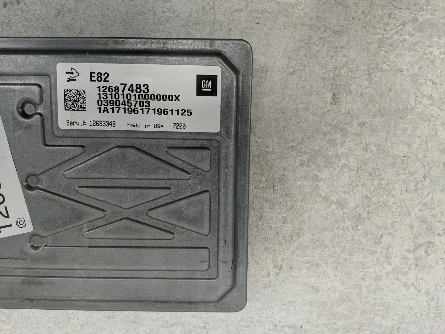 2017-2020 Cadillac Xt5 PCM Engine Control Computer ECU ECM PCU OEM P/N:039045703 12687483 Fits OEM Used Auto Parts - Oemused