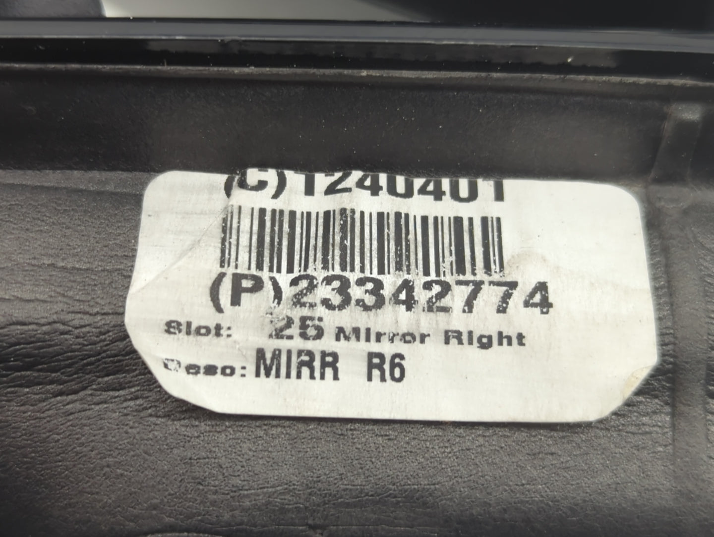 2018 Cadillac Xt5 Passenger Side View Mirror - Right Door Mirror OEM Used - Oemusedautoparts1.com